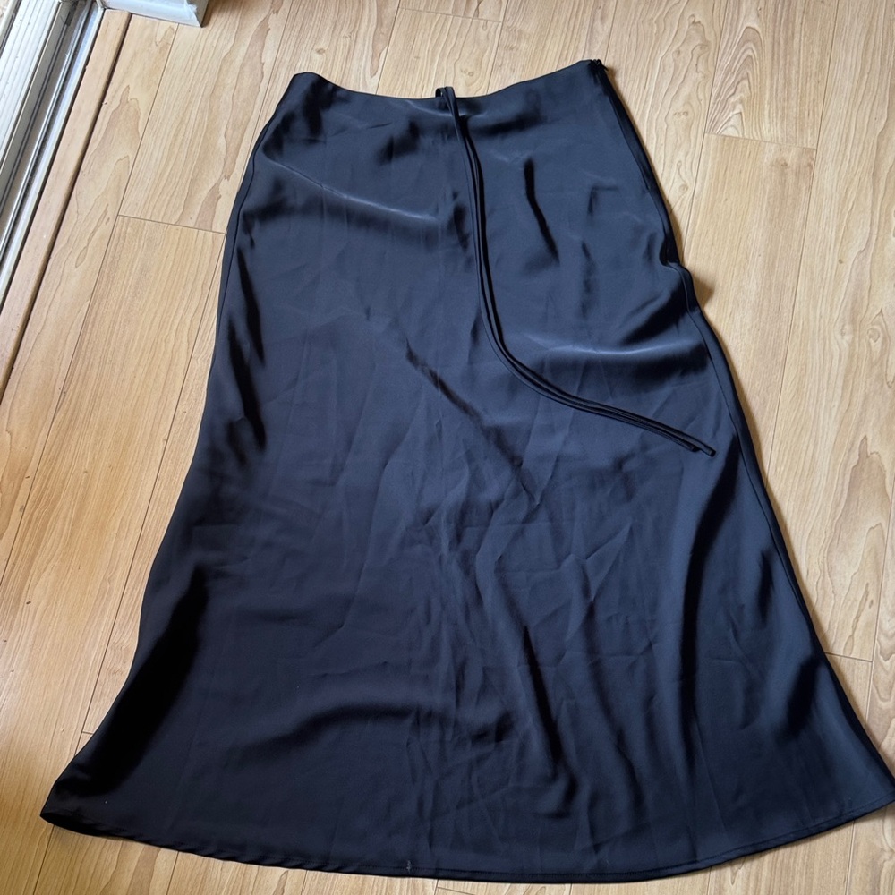 Musier Paris Black Maxi Skirt